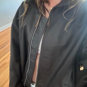 Wild Fable XL Dark Brown Leather Jacket